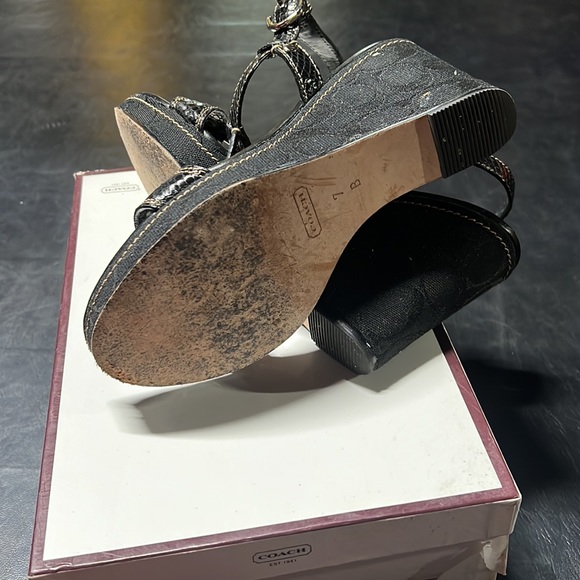 COACH MARYALICE PYTHON size 7 - Picture 4 of 7